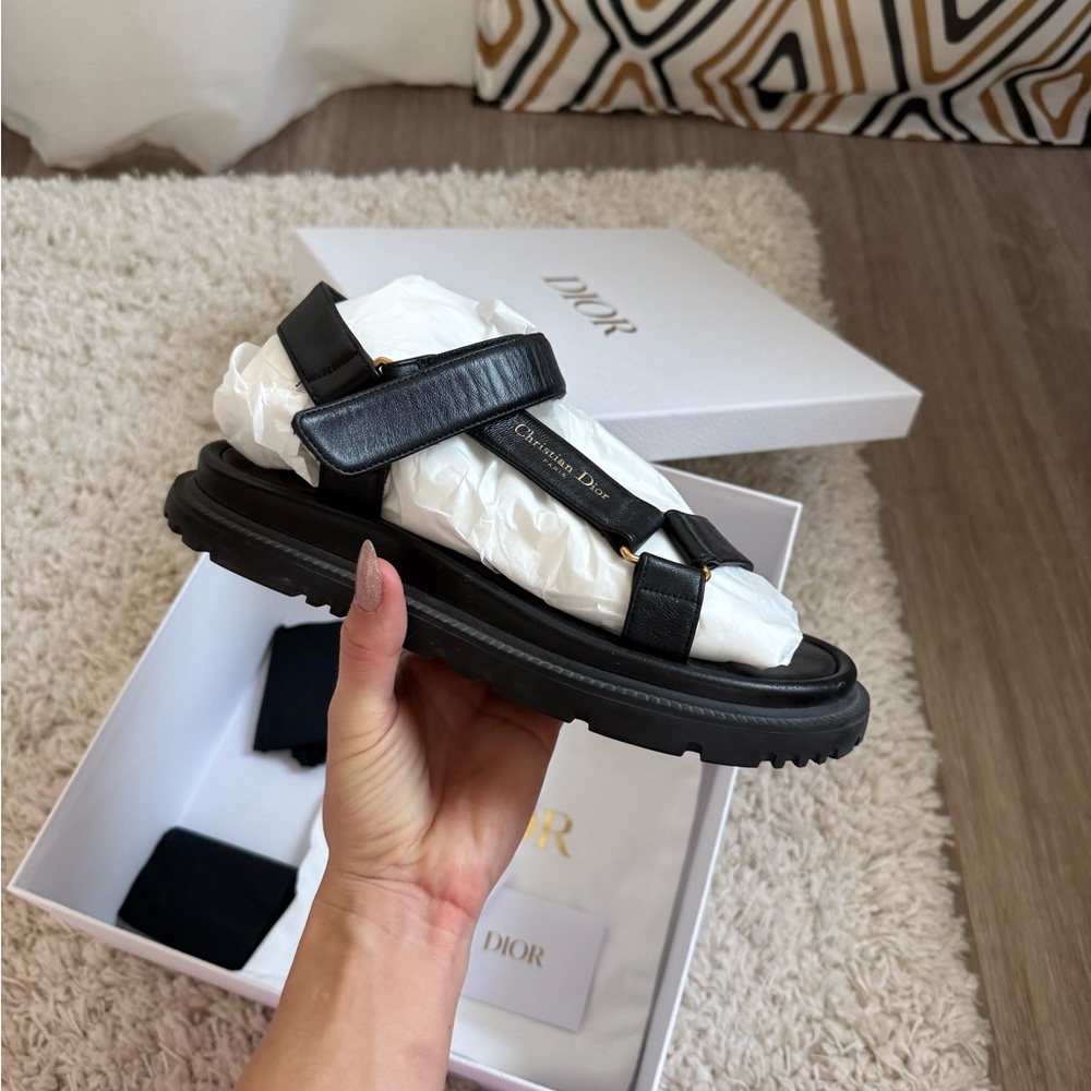 Dior Black Sandals